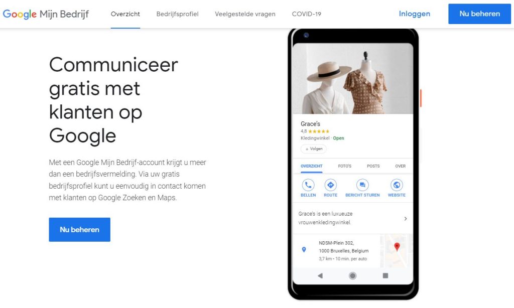 Google Mijn Bedrijf